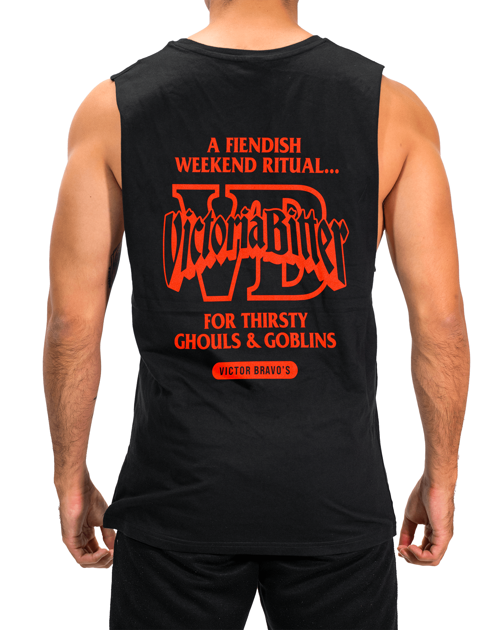 Victor Bravo's Muscle Tank Ritual Muscle Tee Black
