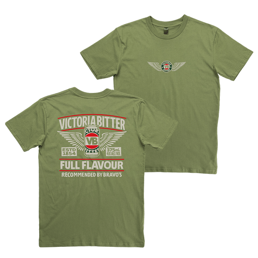 Victor Bravo's T-Shirts Full Flavour Tee Green