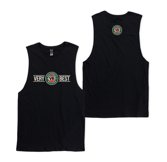 VB Biplane Muscle Tee Black