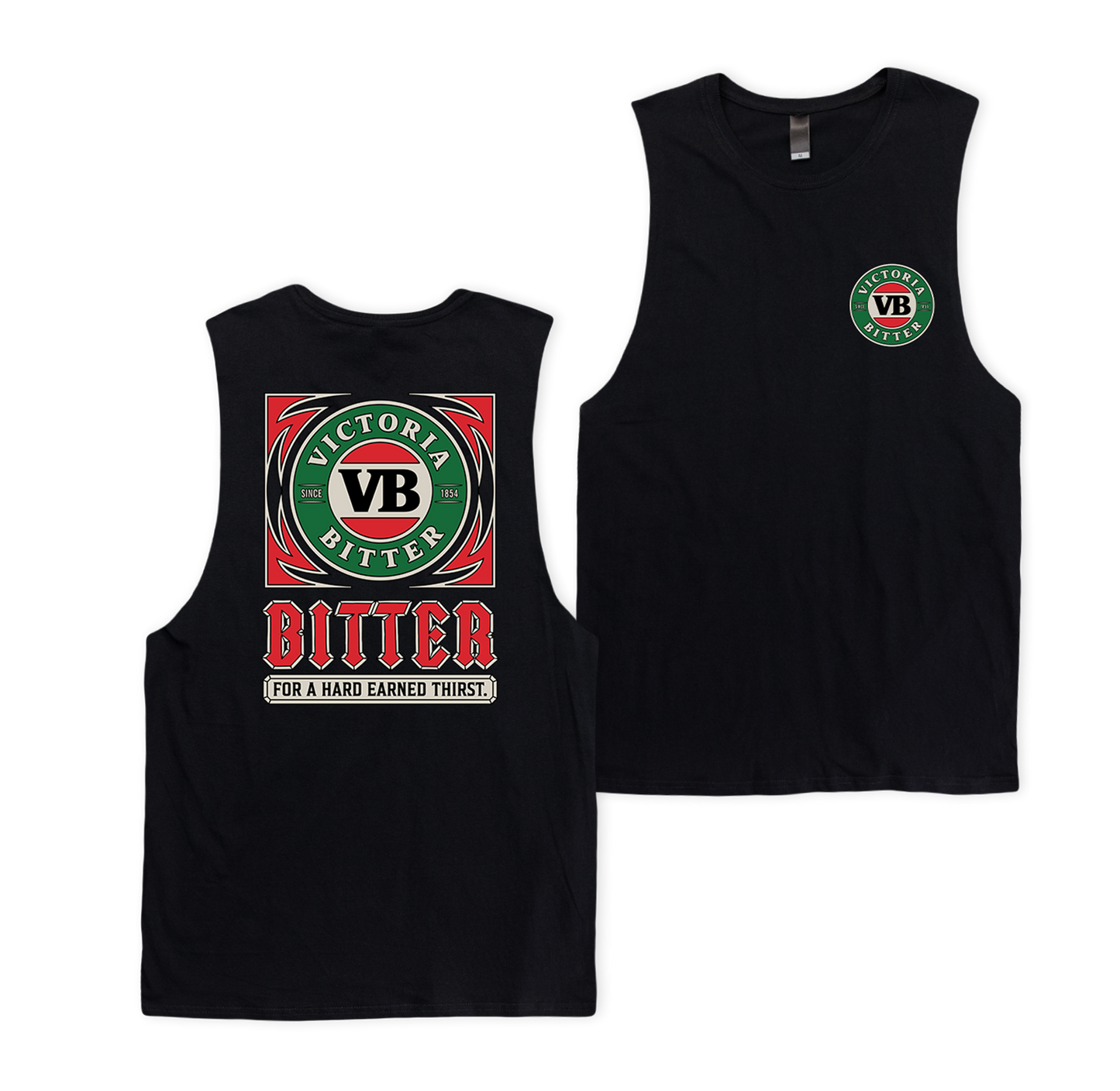 VB Surge Muscle Tee Black