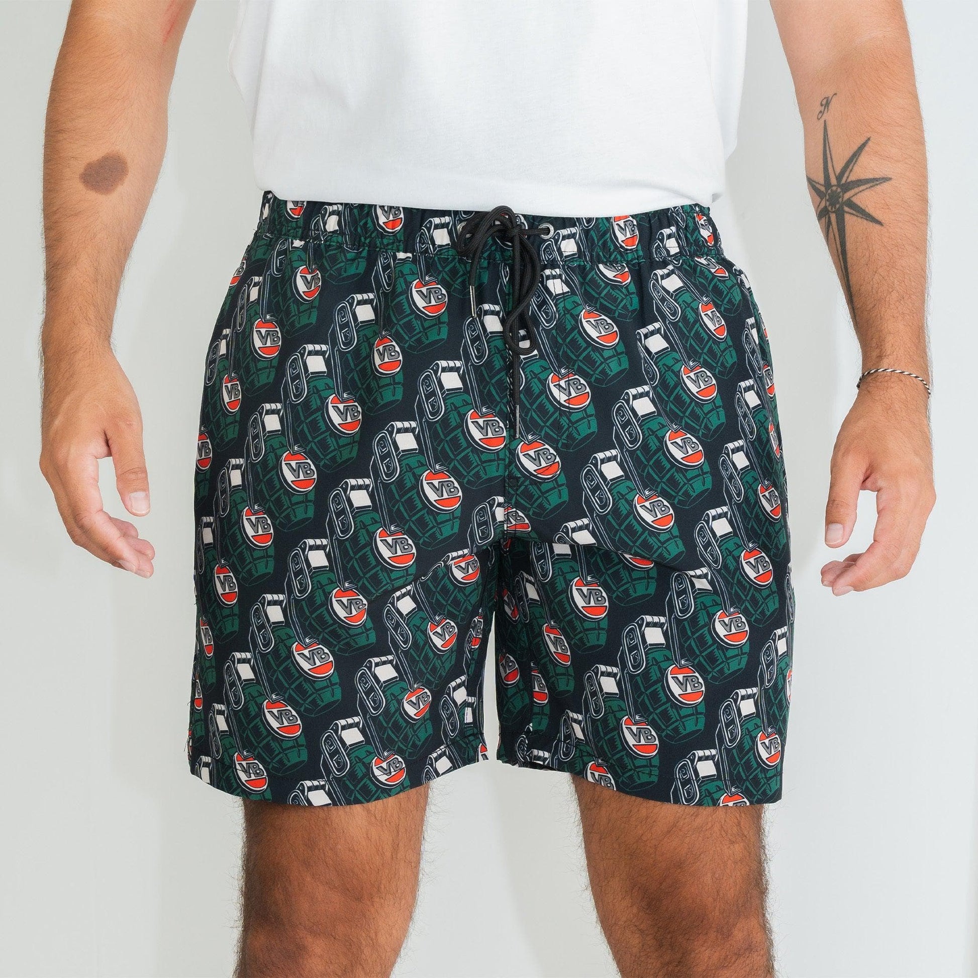 Victor Bravo's Boardshort Greenade Forever Beach Shorts