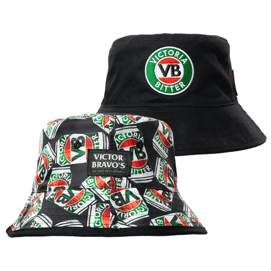 Victor Bravo's Bucket Hat VB Can 2 Reversible Bucket Hat