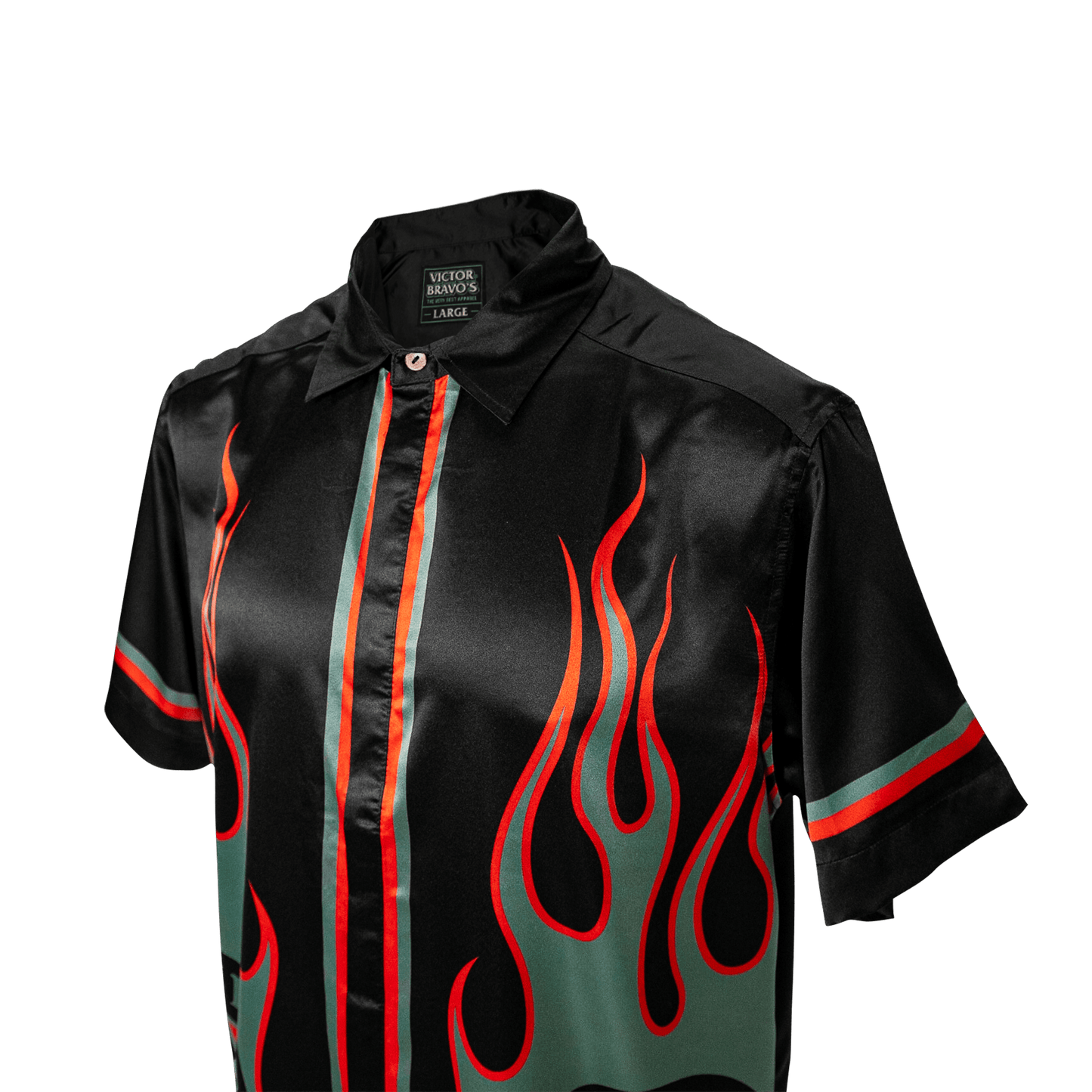 Victor Bravo's Button-up Shirt Hot & Bitter Satin Button-Up Shirt