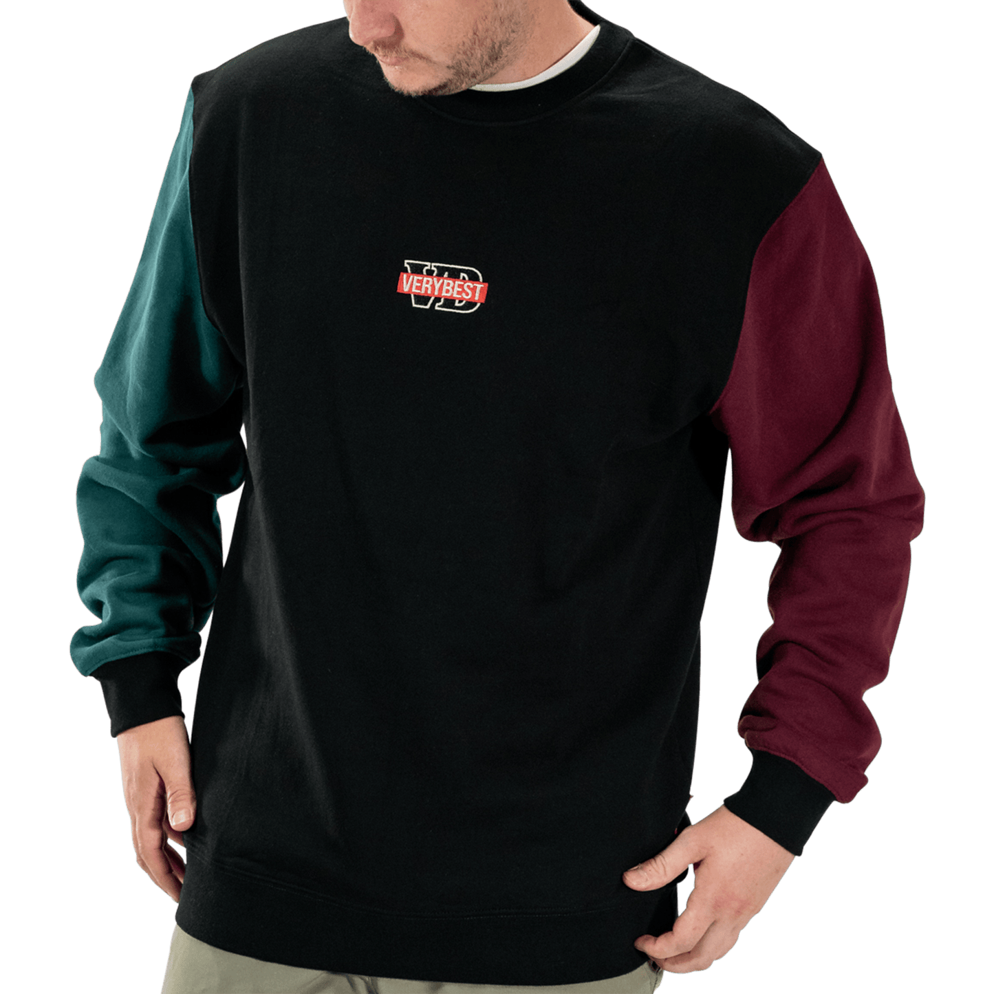 Victor Bravo's Crewneck VB Tri-Colour Crewneck