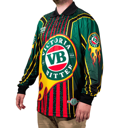 Victor Bravo's Fishing Jersey Barefoot Bowls Fishing Jersey