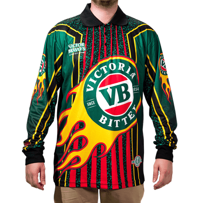 Victor Bravo's Fishing Jersey Barefoot Bowls Fishing Jersey