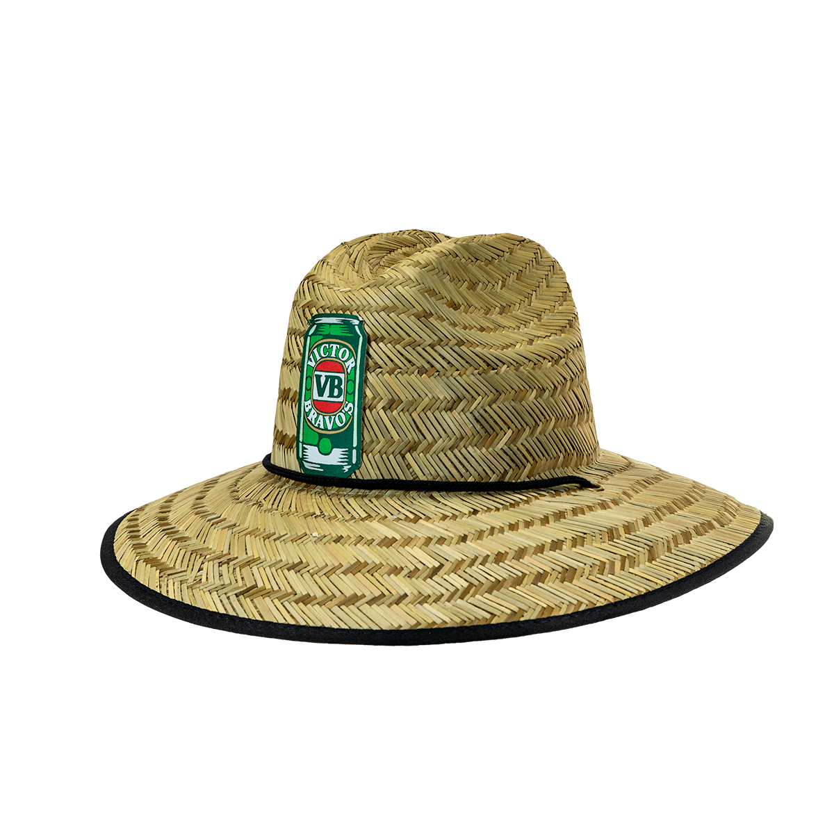Victor Bravo's Hat Vicky B Canned Straw Hat