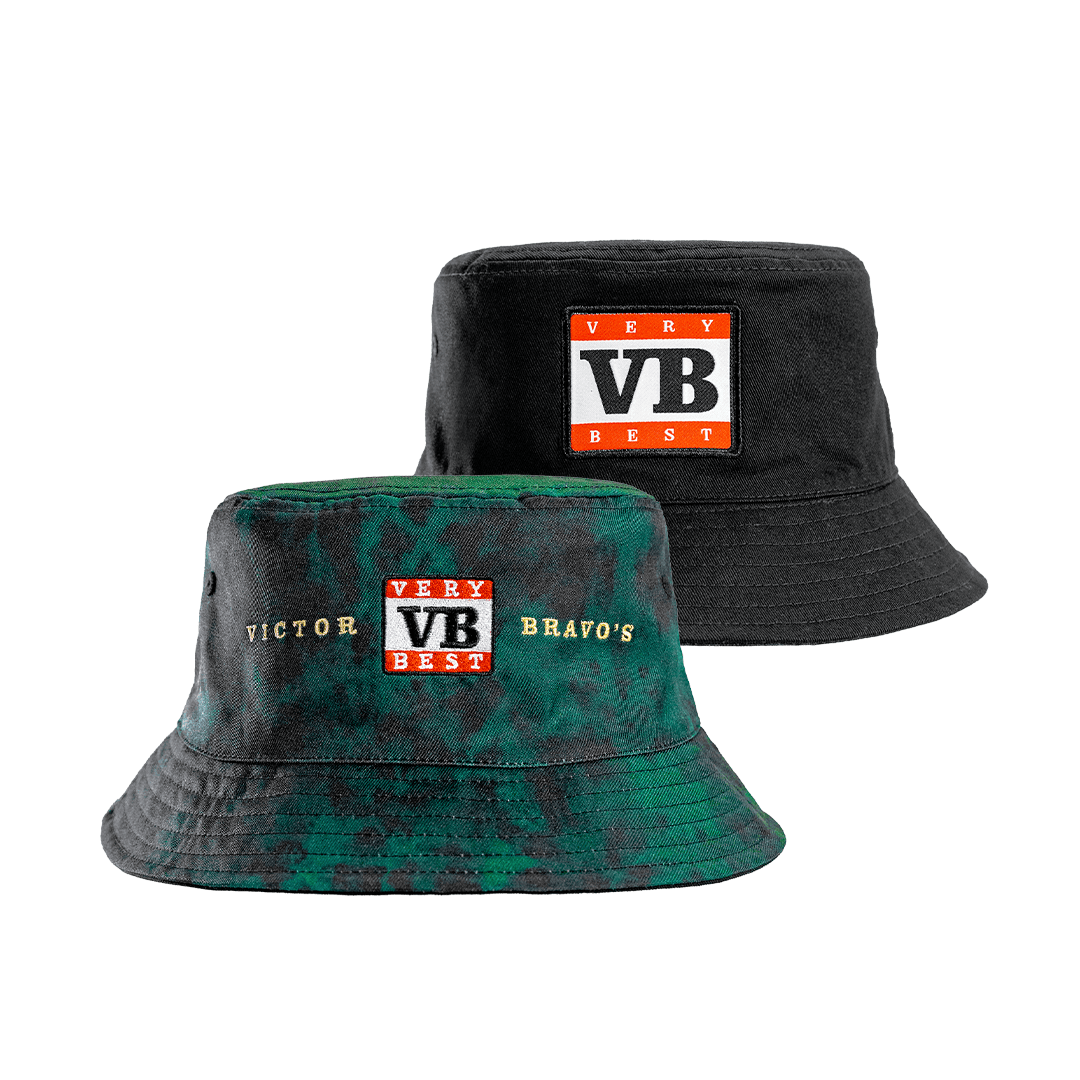Victor Bravo's Hats Shamrock Avocado Bucket Hat