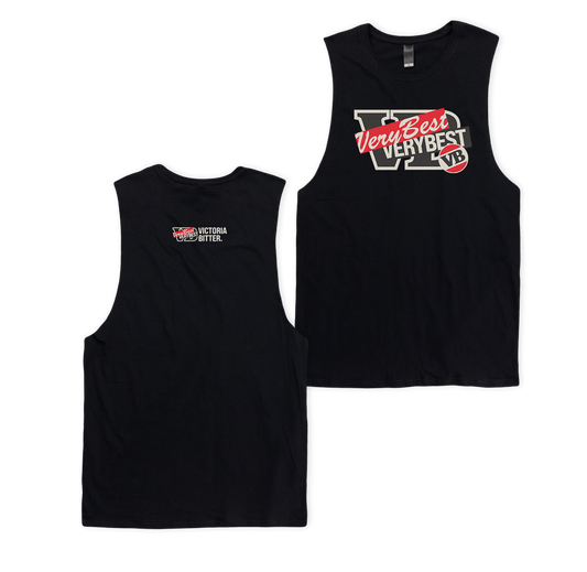 Victor Bravo's Muscle Tank Reduced Muscle Tee Black