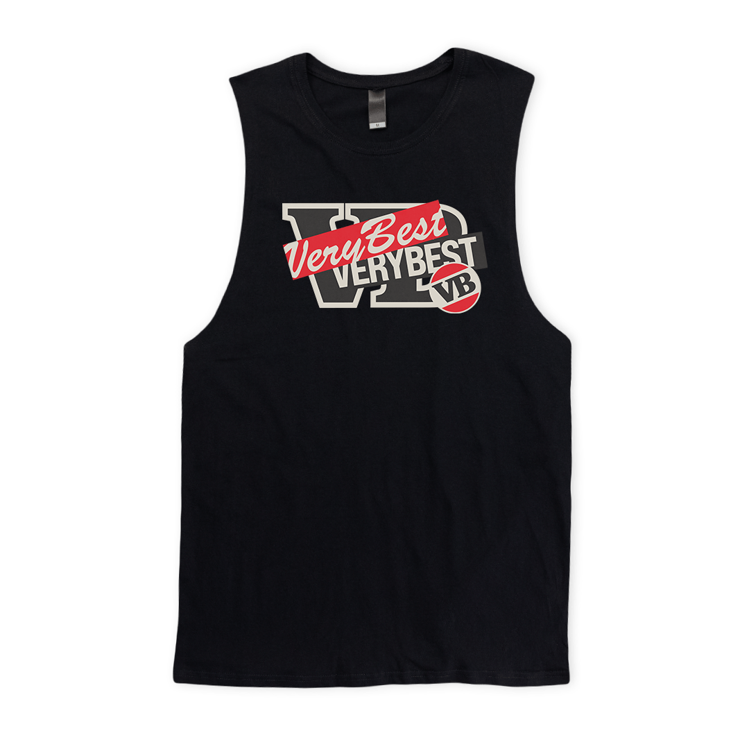 Victor Bravo's Muscle Tank Reduced Muscle Tee Black