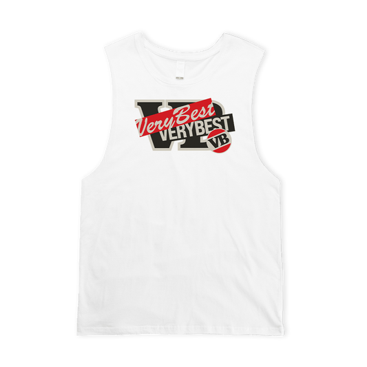 Victor Bravo's Muscle Tank Reduced Muscle Tee White