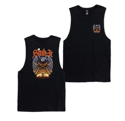 Victor Bravo's Muscle Tank Sink It Muscle Tee Black