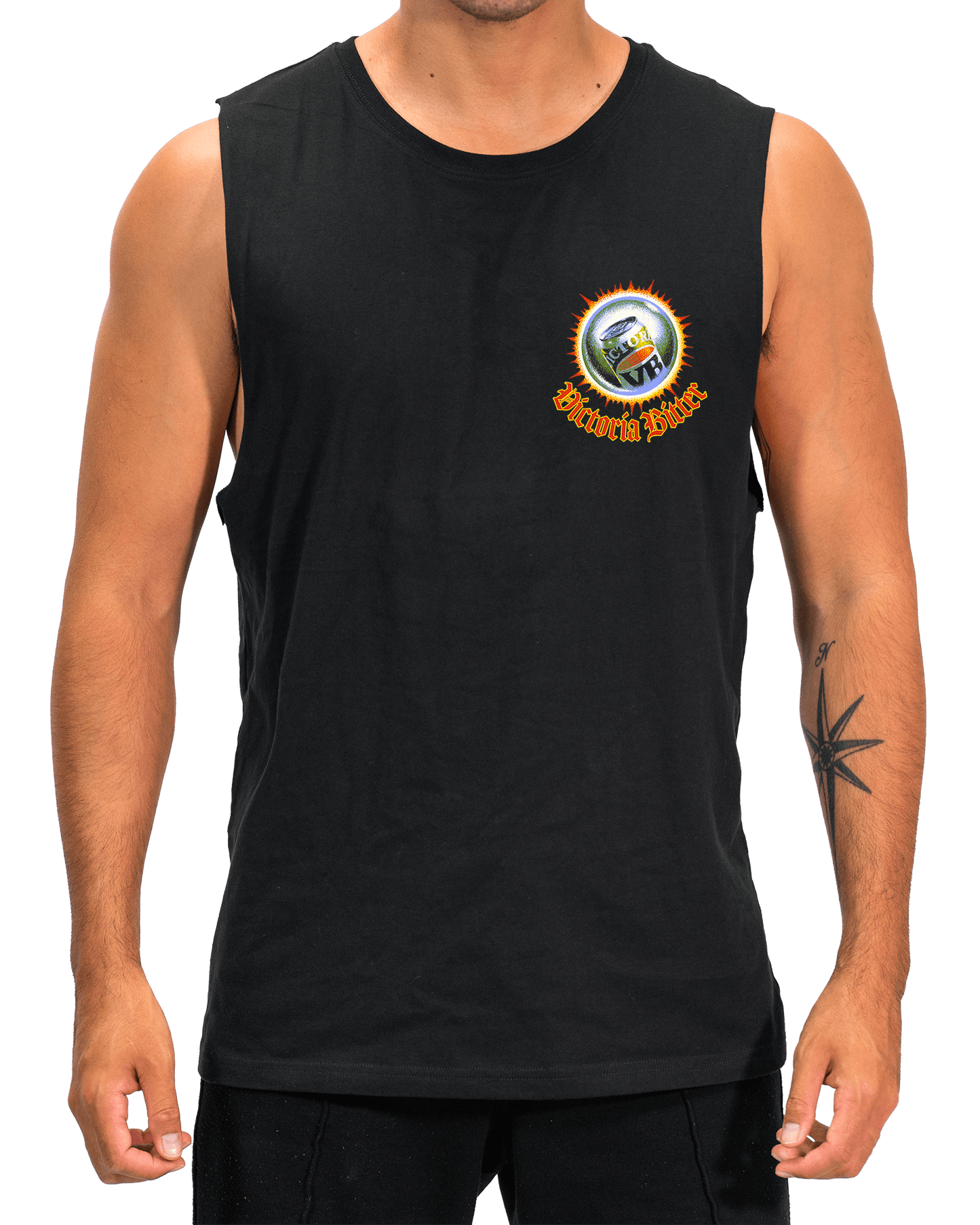 Victor Bravo's Muscle Tank VB Fortune Muscle Tee Black