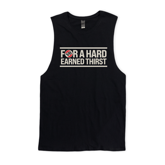 Victor Bravo's Muscle Tank VB Slogan Muscle Tee Black