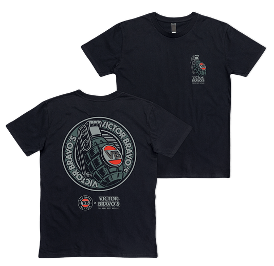 Victor Bravo's T-Shirts Badge Greenade Tee