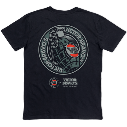 Victor Bravo's T-Shirts Badge Greenade Tee