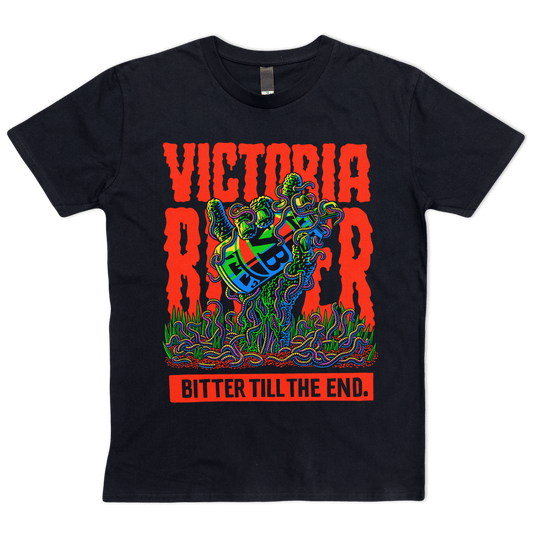 Victor Bravo's T-Shirts Bitter Till The End Tee Black