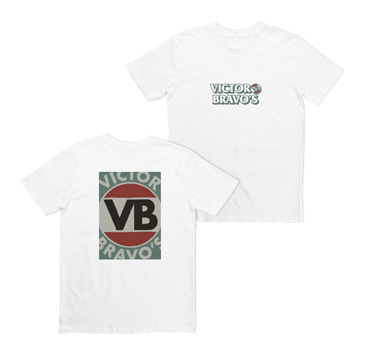 Victor Bravo's T-Shirts Bravo's Box Tee White