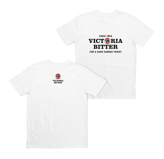Victor Bravo's T-Shirts Classic VB Thirst Tee White