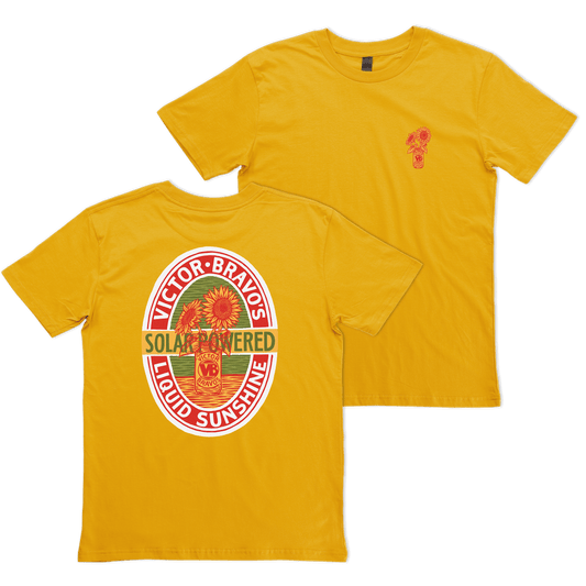 Victor Bravo's T-Shirts Liquid Sunshine Tee Mustard