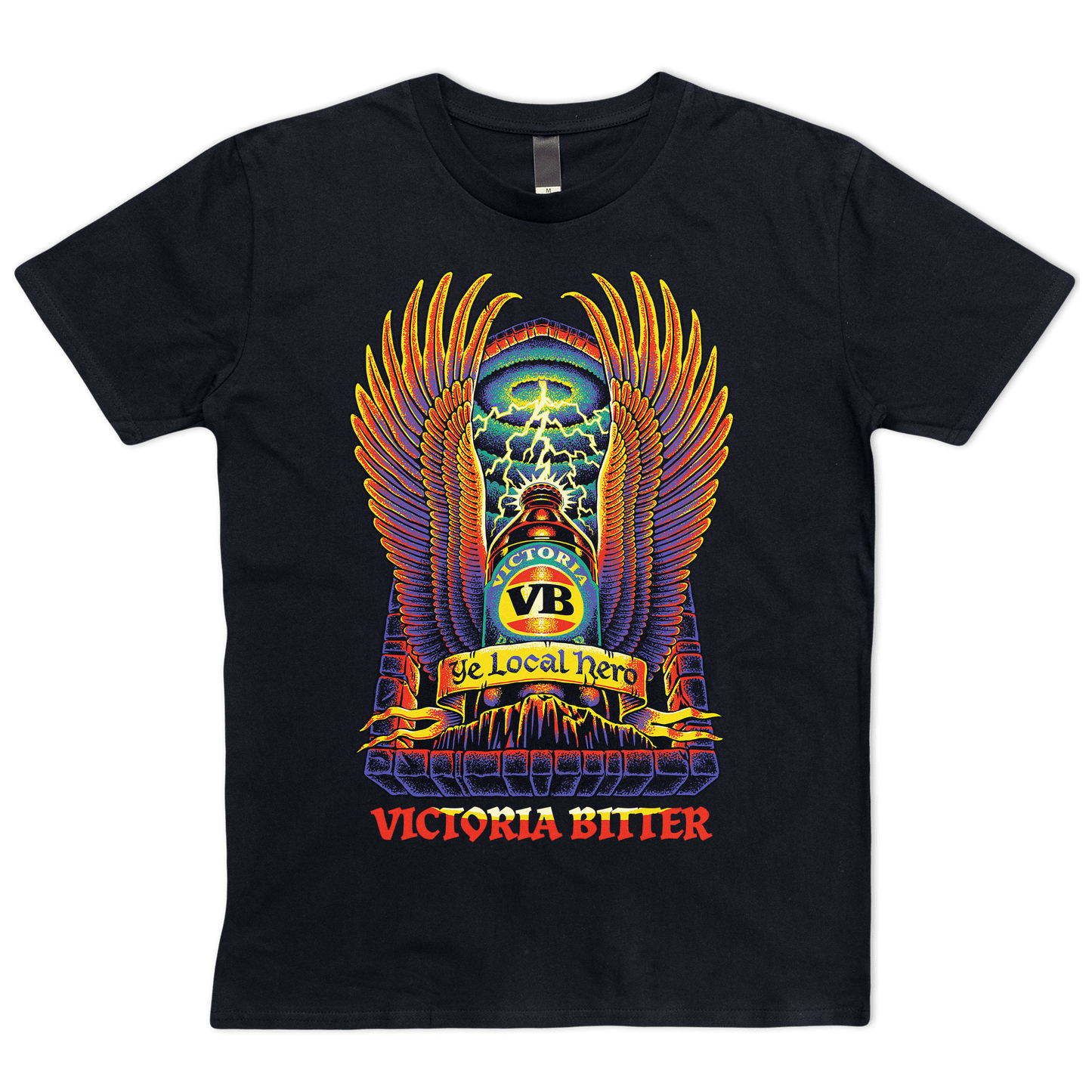 Victor Bravo's T-Shirts Local Hero Tee Black