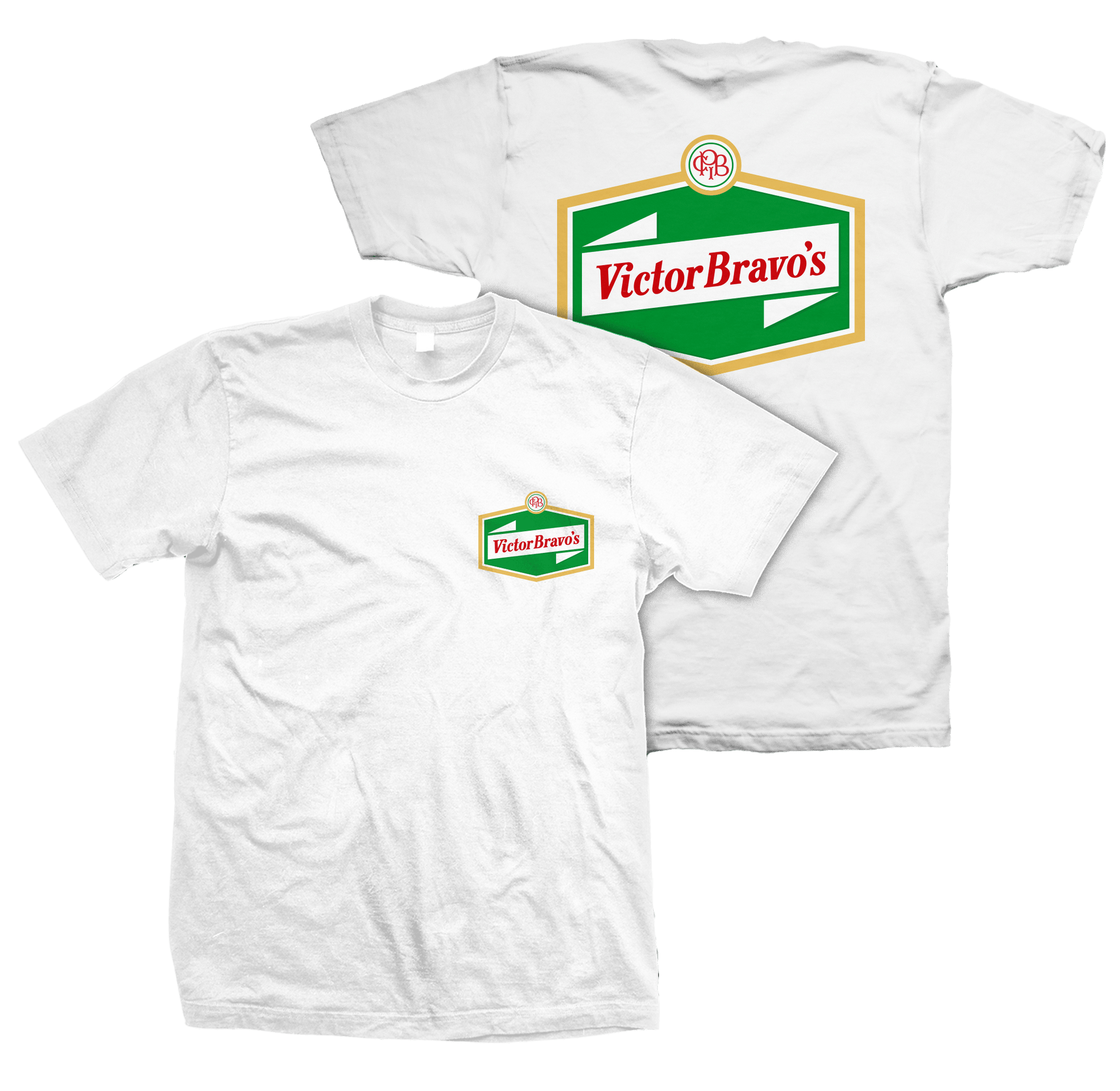 Victor Bravo's T-Shirts Origin T-Shirt White