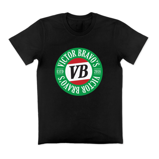 Victor Bravo's T-Shirts Ringwood Green T-Shirt Black