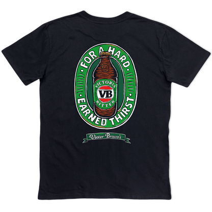 Victor Bravo's T-Shirts Stubby Life Tee Black