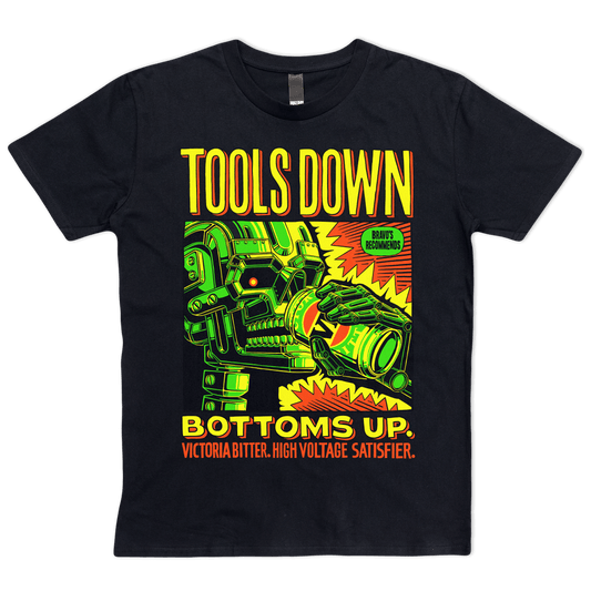 Victor Bravo's T-Shirts Tools Down Tee Black