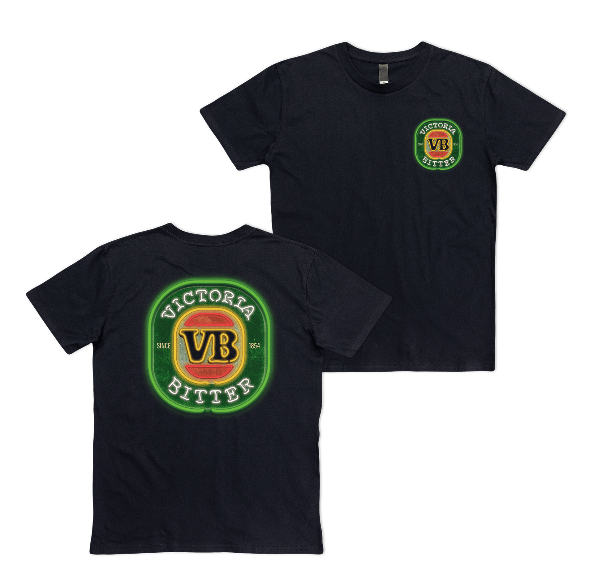 Victor Bravo's T-Shirts VB Neon Tee Black