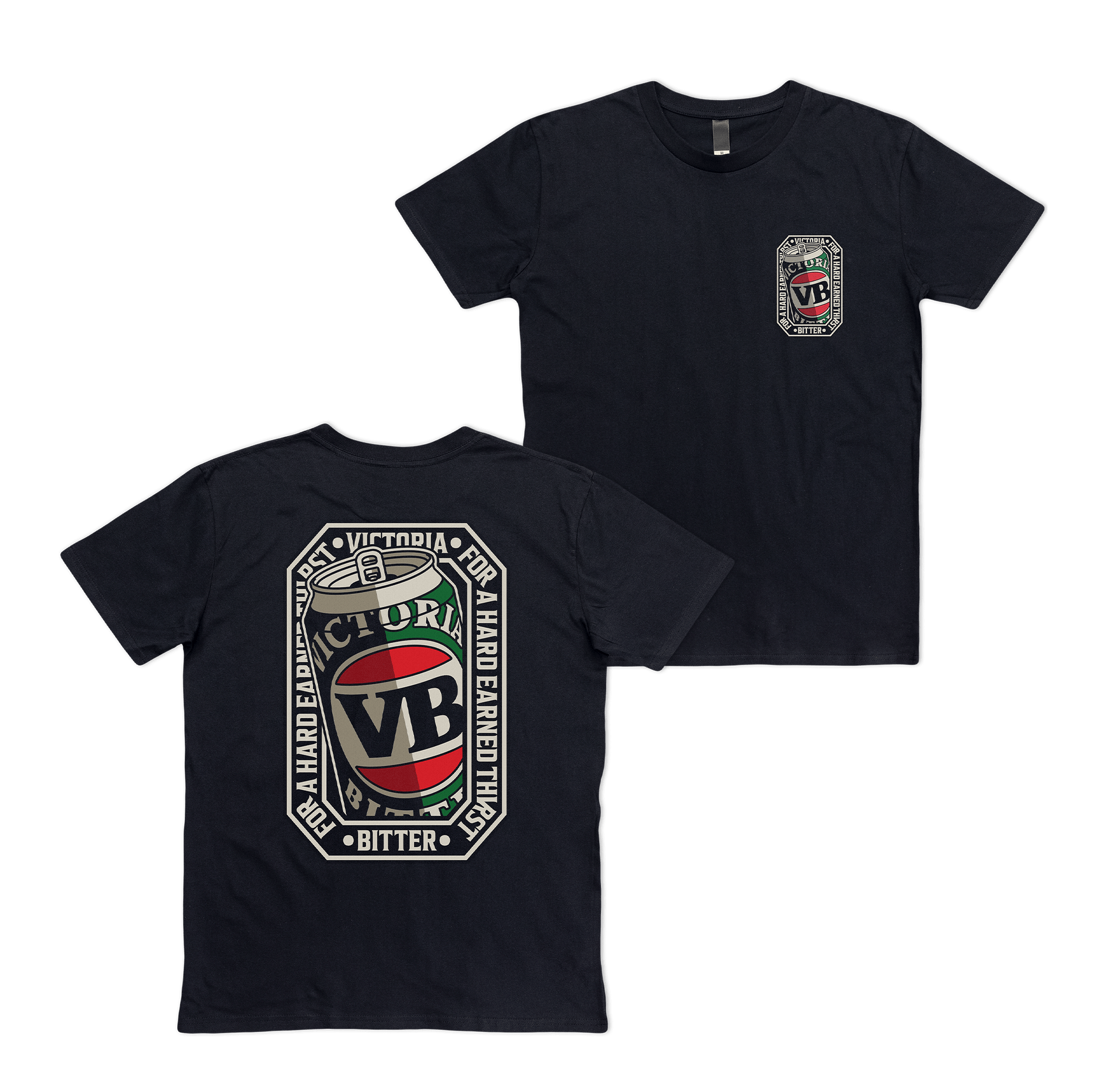 Victor Bravo's T-Shirts VB Stitch Up Tee Black