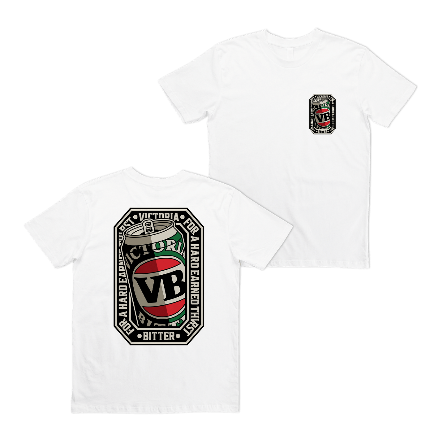 Victor Bravo's T-Shirts VB Stitch Up Tee White